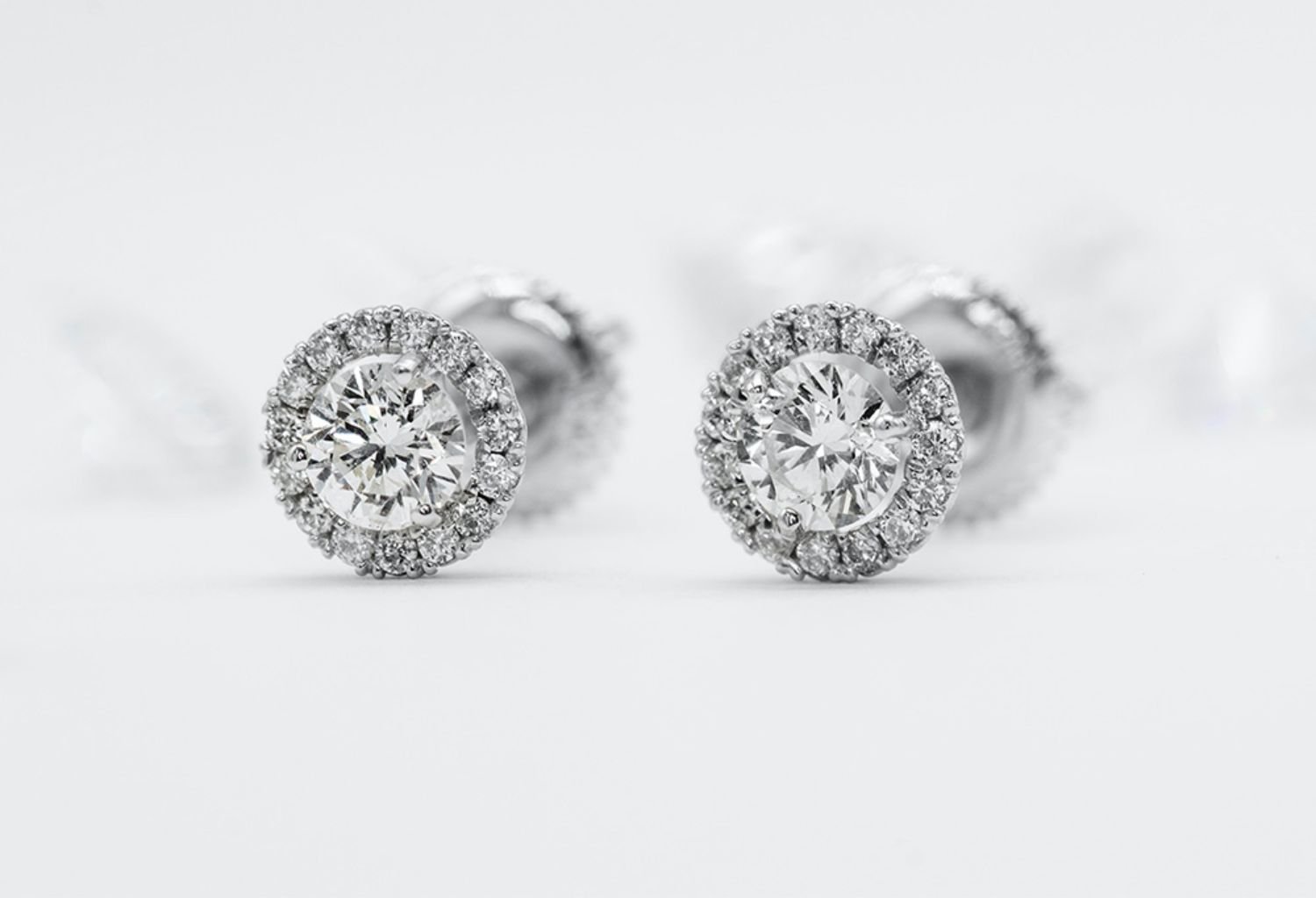 Platinum Earrings